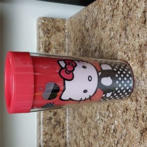 Hello Kitty 16oz Plastic Travel Mug